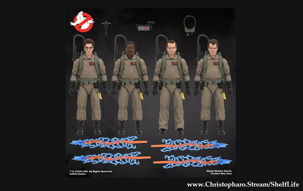 Ghostbusters Hasbro Pack Close‑up of Abomination’s modern gameverse‑style head with mutated horned brows.