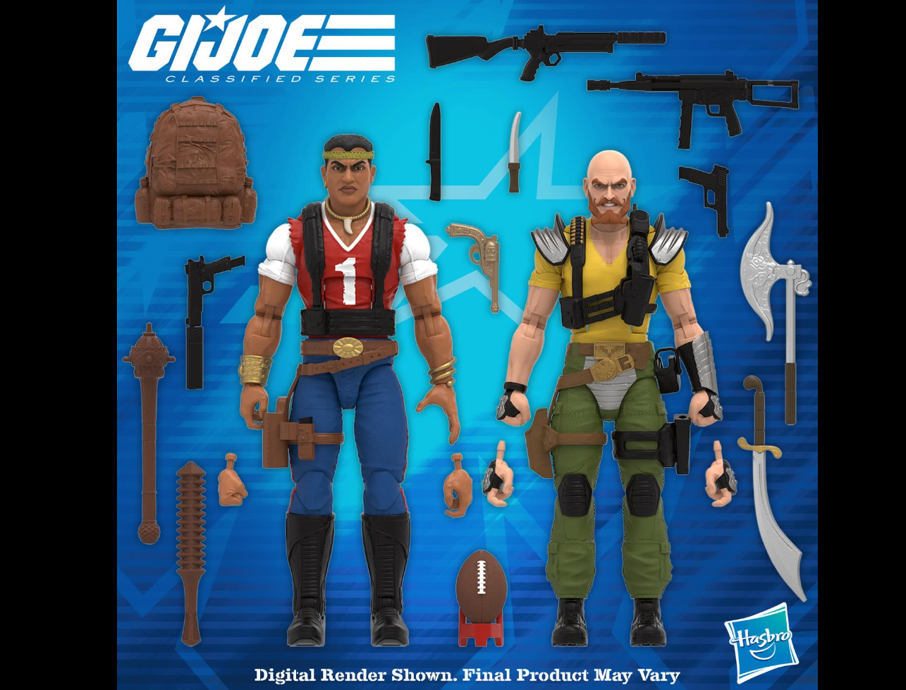 Marvel Select Abomination standing beside the 2026 Marvel Legends Abomination for size and design comparison.